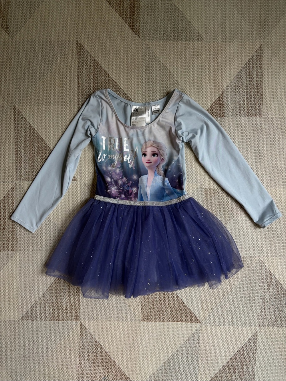 H&M Frozen Elsa Dress (5 T/6)